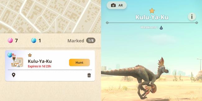 hunting a kulu ya ku from the tracked mo<em></em>nsters list