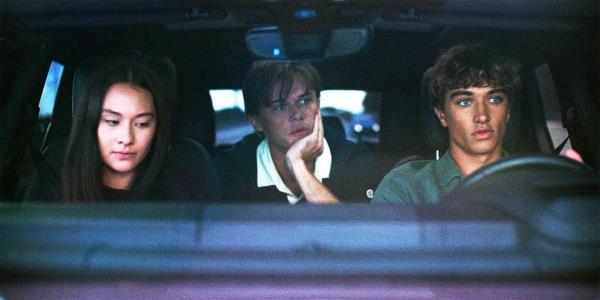 Belly Co<em></em>nrad and Jeremiah in the car in The Summer I Turned Pretty Season 2 Episode 8