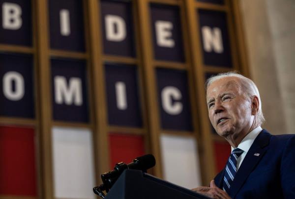 Biden is betting his presidency on efforts to move past eco<em></em>nomic policies that have dominated the U.S. since Ro<em></em>nald Reagan's tenure.