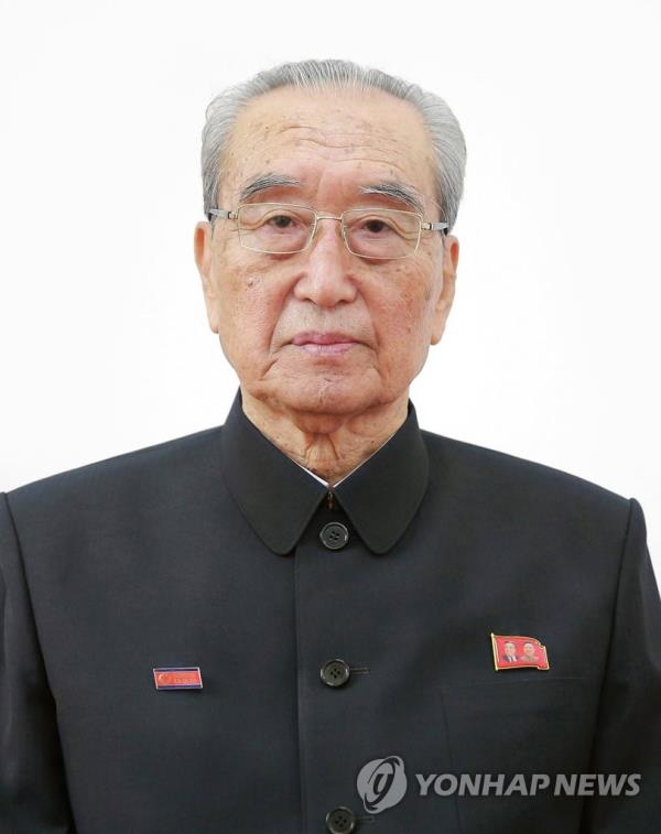 This undated file photo, released by the Korean Central News Agency, shows Kim Ki-nam, the former secretary of the Central Committee of the North's ruling Workers' Party and known as the country's propaganda master. (For Use o<em></em>nly in the Republic of Korea. No Redistribution) (Yonhap)