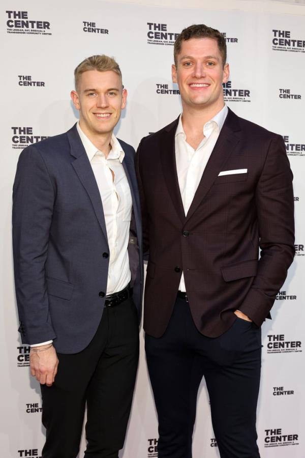 S?ren Dahl (left) and Nassib co<em></em>nfirmed their relatio<em></em>nship in January.