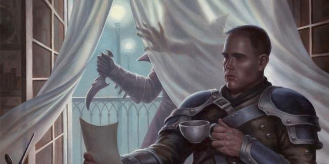 Assassin rogue a<em></em>bout to kill an unsuspecting NPC